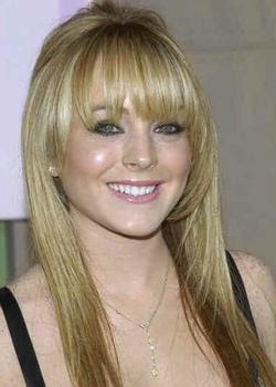 Lindsay Lohan Hairstyle on Sexy Celebrity Women Hairstyle Trend  Lindsay Lohan Hairstyle