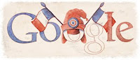 Google Doodle 14 juillet Bastille