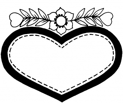 Coloring Pages With Hearts 10