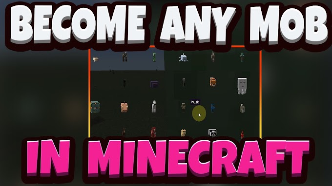 HOW TO Become Any Mob In Minecraft || Identity Mod For Minecraft || DOWNLOAD FAST ||😱😱