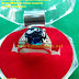 Cincin perak batu BLUE OBSIDIAN model cewek 01