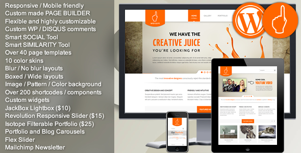 Wise Guys - Responsive Multi-purpose WordPress - Business Corporate