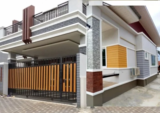Lingkar Warna 36 Contoh Model Dinding Depan Rumah Minimalis Inspiratif
