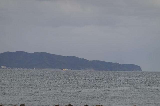 鳥取県米子市両夜見町 白砂青松の弓ヶ浜サイクリングコース皆生海岸ルート 眺望