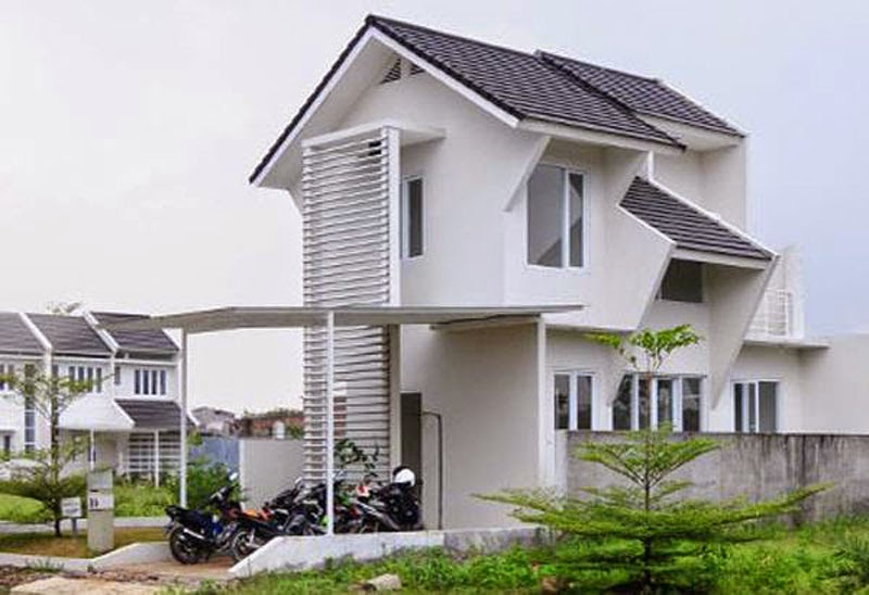 Bentuk Rumah  Sederhana  Dan  Unik  Serta Modern  Di Indonesia