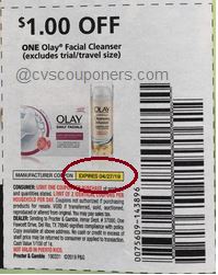 $1.00/1 Olay Facial Cleanser (LIMIT 2), 3/31 PG, exp. 04/27/2019