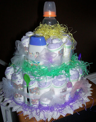 Diaper Cakes Wedding'Towel' Cakes