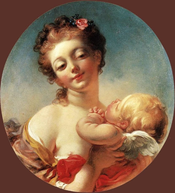 Venus,Cupid,Rococo