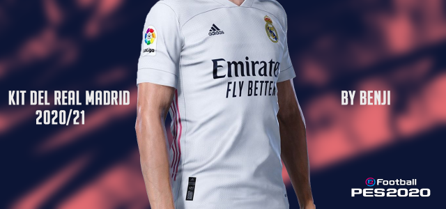 PES 2020 Kit Real Madrid Update Season 2020/2021 by BeNji