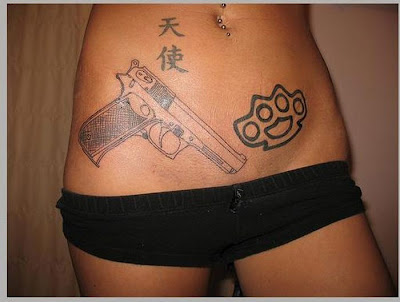 gun tattoos designs