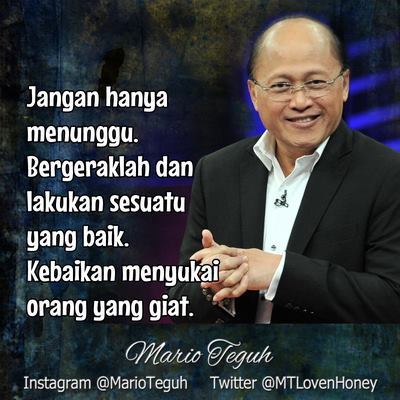 Kata Kata Bijak Mario Teguh Terbaru Paling Inspiratif - Januari 2020