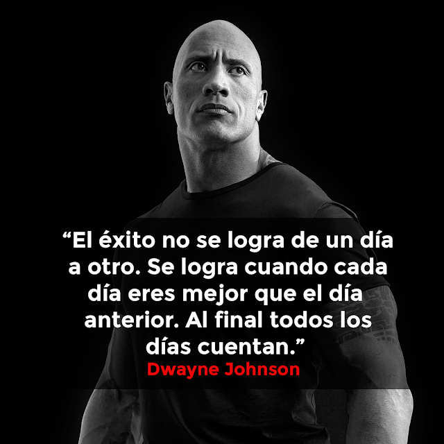 10 frases de Dwayne Johnson 'La Roca' que te llevarán a otro nivel (Imágenes + Infografía) ixousart