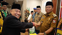 Wali Kota Terima Cendramata Dalam Wisuda Sarjana STAI AL-Hikmah Tanjungbalai