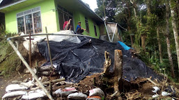   Pergerakan Tanah Terjadi Di Desa Majatengah, Satu Rumah Perlu Penanganan Serius 