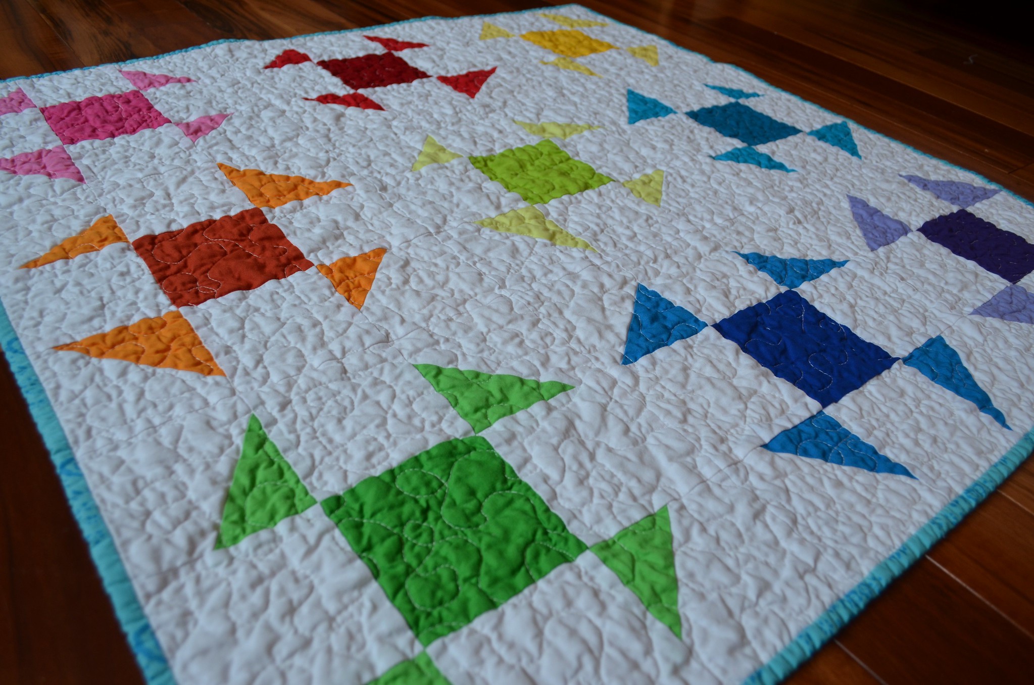 Liberated (emergency) Baby Quilt Tutorial