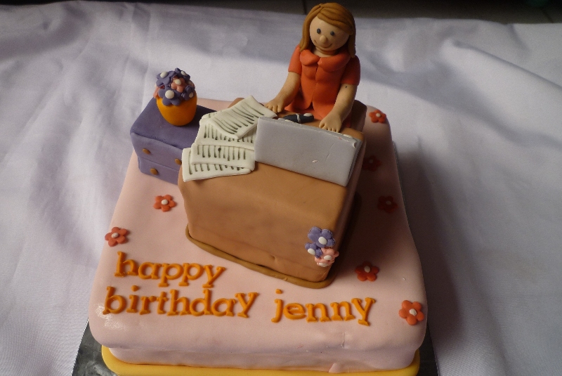 rolleto cakes: Jenny Birthday Cake