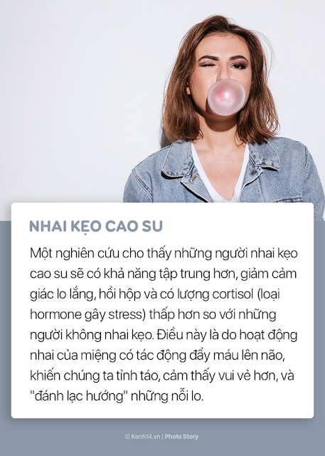 Mẹo nhỏ để giảm stress