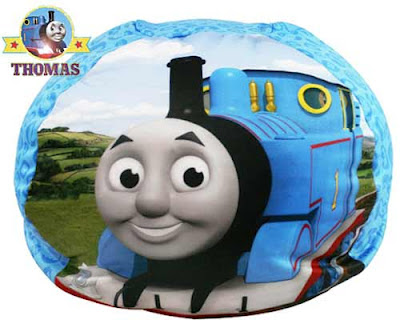 Charming Thomas the tank engine bean bag chair kids furniture decor comfy relaxing location to play