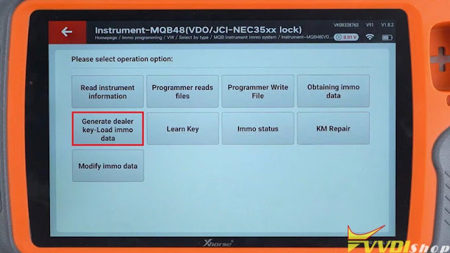 Xhorse VVDI Key Tool Plus Adds VW MQB48 Key 14