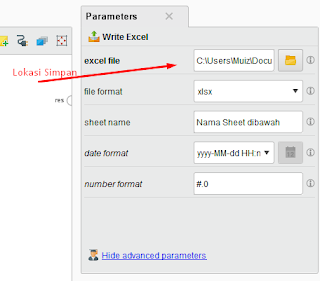 Parameter Excel