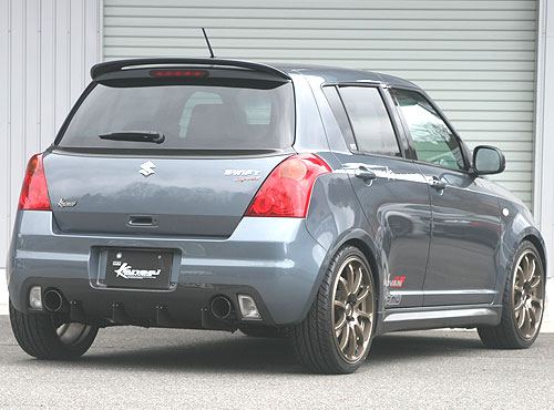 SuzukiSW 6 HKS Presents Carbon Fibre Aero Kit for Suzuki Swift Sport