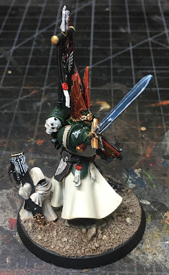 Dark Angels Chapter Master Azrael WIP