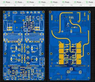 Layout Full-bridge IRS20957 Class-D Amplifier