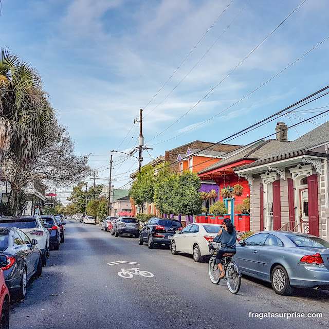 Bicicletas em Nova Orleans