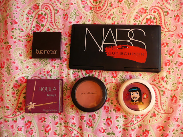 Five Favourite Cheek Products of 2013 Laura Mercier Benefit NARS MAC