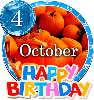 October 4 Birthday Horoscope