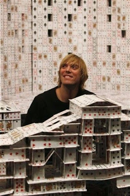 World's Tallest House of Cards