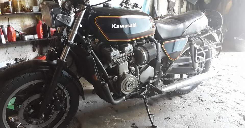 Jual Motor  Tua Kawasaki KZ600 LAPAK  MOTOR  BEKAS  MOTKAS