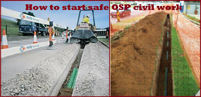 Safe civil work guide line and safety details