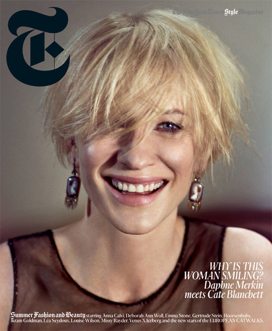 Cate Blanchett Covers New York Times Magazine