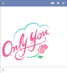 Only you emoticon for Facebook