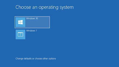 Choose and operating system windows 10