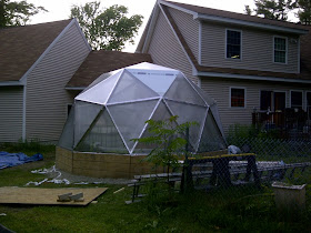 Geodesic Dome Greenhouse