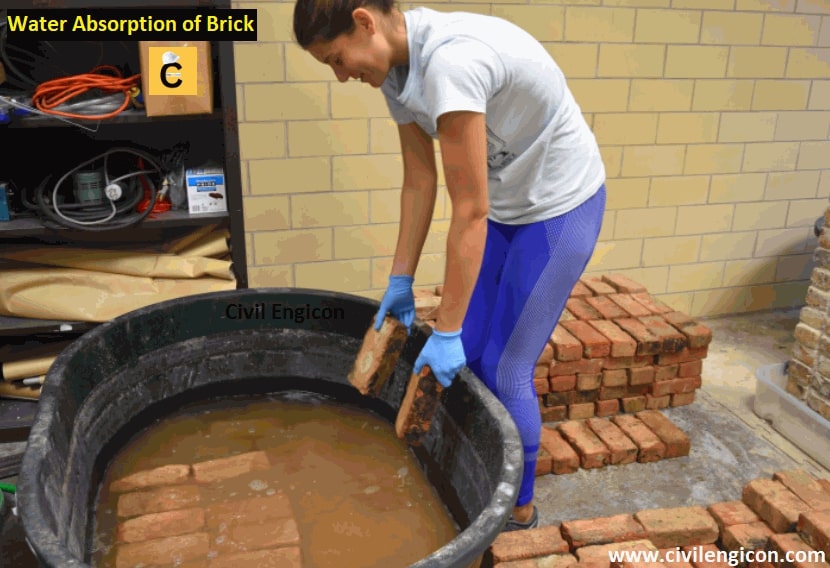 Water Absorption of Brick As Per IS 3495 Part-2