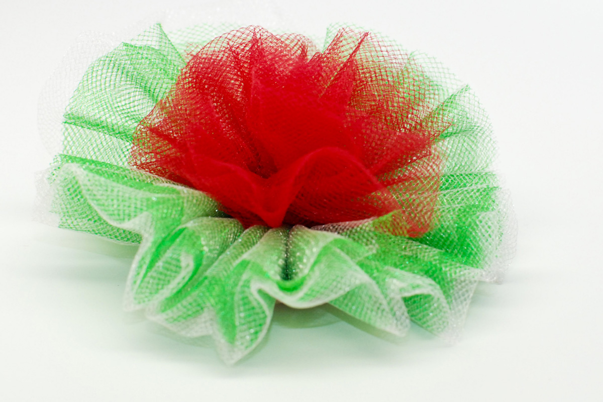 Free Hair Bow Instructions How To Make A Tulle Carnation Hair Bow