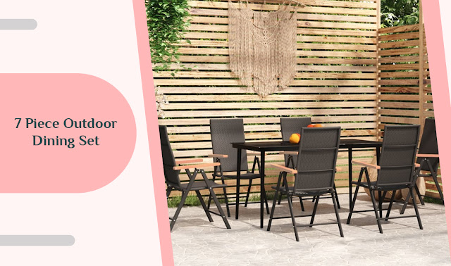 7 piece outdoor dining set