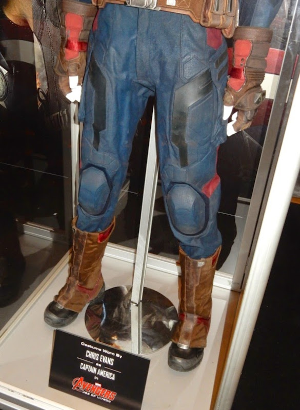 Captain America leg costume detail Avengers Ultron