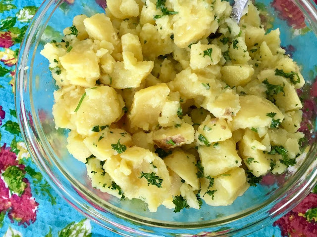 Vegan potato salad