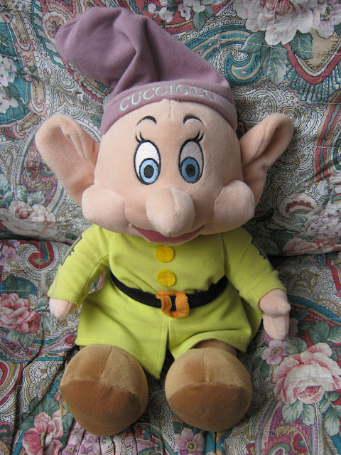 disney, biancaneve, nano, sette nani, cucciolo, peluches, originale
