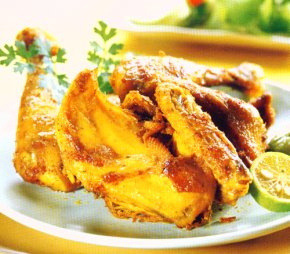 Resep  Masakan Ayam Goreng Bumbu Kuning