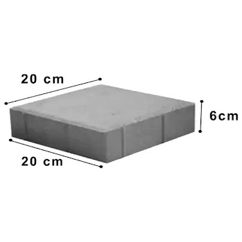 Paving Block Kotak 20cm