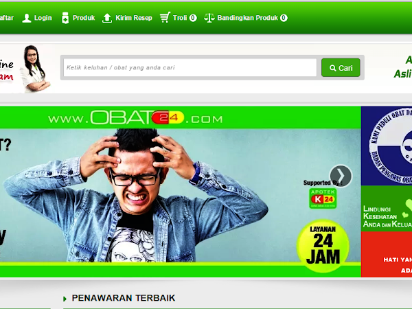 Obat24.com Menjawab Kebutuhan Kita 