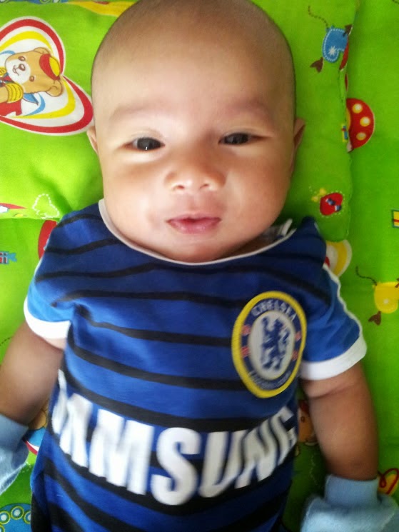 Baby Thaqif peminat Chelsea FC