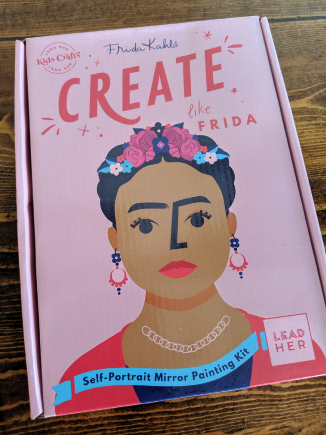 Create like Frida Self-Portrait Mirror Painting Kit