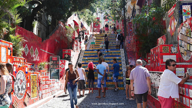 Escadaria Selaron, Rio de Janeiro, Brazil