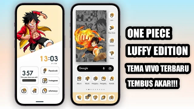 Tema Vivo Aesthetic Tema Anime VIVO Y22 Y35 Y16 Y33T Y53S dan VIVO Lainnya